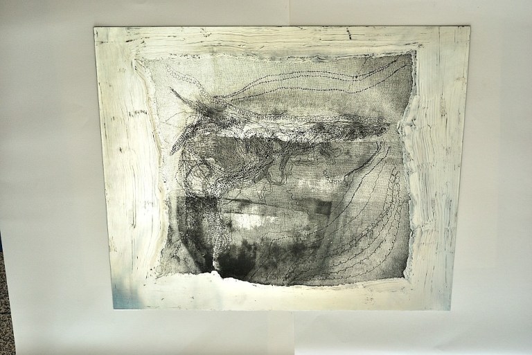 plaque zinc gaufrage