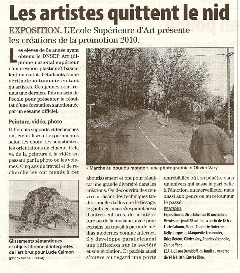article de presse